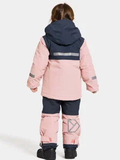 Børn Didriksons Vintertøj-Skare Skisæt, Dusty Pink