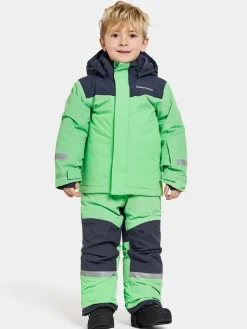 Vintertøj|Didriksons Skare Skisæt, Dusty Lime Grøn