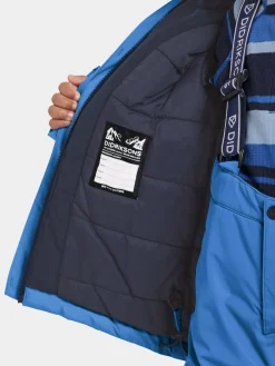 Børn Didriksons Vintertøj-Skare Skisæt, Sapphire Blue