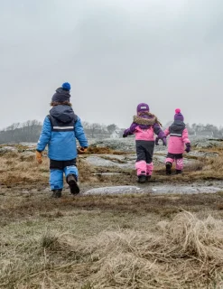 Børn Didriksons Vintertøj-Skare Skisæt, Sapphire Blue