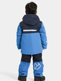 Børn Didriksons Vintertøj-Skare Skisæt, Sapphire Blue