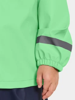 Regntøj|Didriksons Slaskeman Regnsæt, Dusty Lime Grøn/Blå