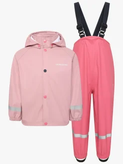 Regntøj|Didriksons Slaskeman Regnsæt, Soft Pink
