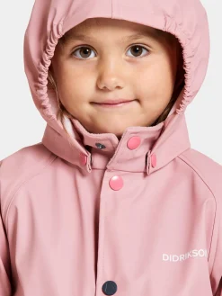 Regntøj|Didriksons Slaskeman Regnsæt, Soft Pink