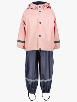 Børn Didriksons Regntøj-Slaskeman Regnsæt, Dusky Pink