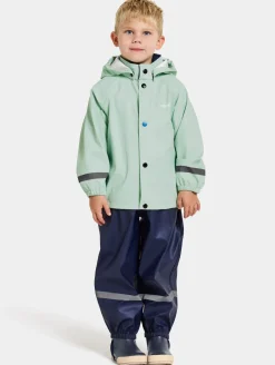 Børn Didriksons Regntøj-Slaskeman Regnsæt, Pale Mint