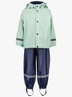 Børn Didriksons Regntøj-Slaskeman Regnsæt, Pale Mint