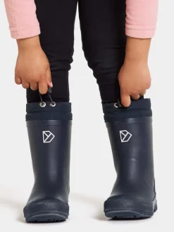 Gummistøvler|Didriksons Slush Forede Gummistøvler, Navy Blå