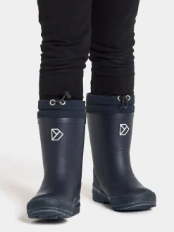 Gummistøvler|Didriksons Slush Forede Gummistøvler, Navy Blå