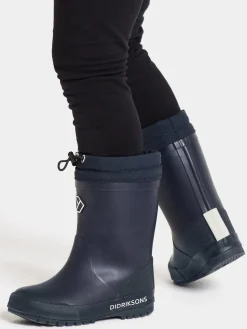 Gummistøvler|Didriksons Slush Forede Gummistøvler, Navy Blå