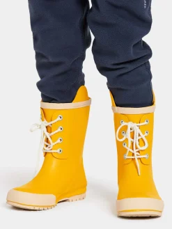 Børn Didriksons Gummistøvler-Splashman Gummistøvler, Oat Yellow