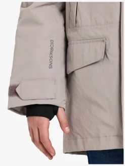 Vintertøj|Didriksons Sylvin Vinterjakke, Ash Brown