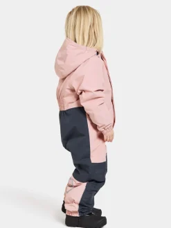 Flyverdragter|Overtøj|Didriksons Talvi Flyverdragt, Dusty Pink Lyserød/Grå/Blå