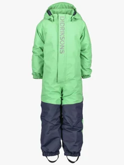 Overtøj|Didriksons Talvi Flyverdragt, Dusty Lime Grøn/Grå