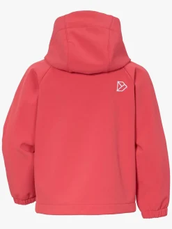 Børn Didriksons Overtøj-Troel Softshelljakke, Modern Pink