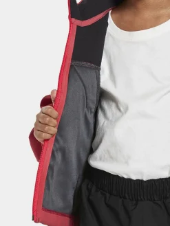 Børn Didriksons Overtøj-Troel Softshelljakke, Modern Pink