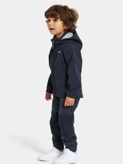 Overtøj|Didriksons Troel Softshelljakke, Navy Blå