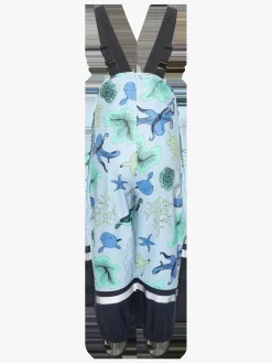 Regntøj|Didriksons Waterman Regnsæt, Ocean Multi Blue