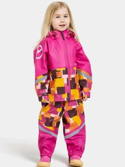 Børn Didriksons Regntøj-Waterman Regnsæt, Notes Pink