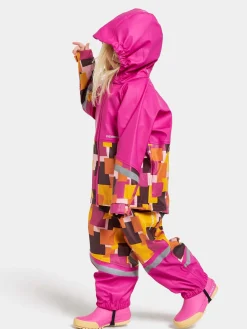 Børn Didriksons Regntøj-Waterman Regnsæt, Notes Pink