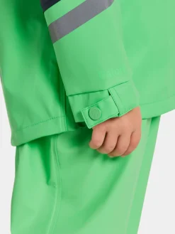 Regntøj|Didriksons Waterman Regnsæt, Navy Blå/Grøn