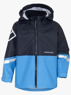 Regntøj|Didriksons Waterman Regnsæt, Sharp Blue Blå/Sort