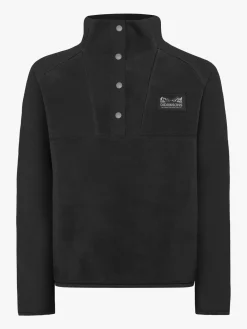 Fleecetøj|Didriksons Yokto Fleecetrøje, Sort