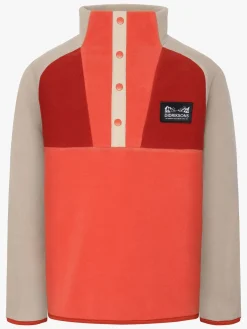 Fleecetøj|Didriksons Yokto Fleecetrøje, Light Mars Red Rød