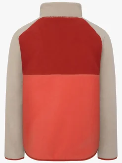 Fleecetøj|Didriksons Yokto Fleecetrøje, Light Mars Red Rød