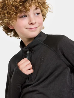 Børn Didriksons Undertøj-Yotta Skiundertøj, Sort