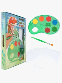 Kreativt Legetøj|DinoWorld Dino World Malesæt Colour Me Up Paper