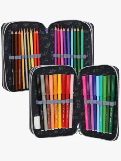 Kreativt Legetøj|DinoWorld Dino World Penalhus med 3 Rum med LED-lys