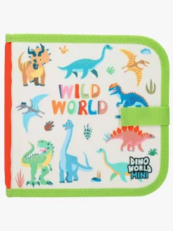 Kreativt Legetøj|DinoWorld Malebog Mal og Visk Ud