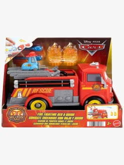 DisneyCars Legetøjsfigurer-Disney Cars Race & Rescue Hero Red Brandbil