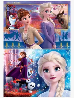 Spil & Puslespil|DisneyFrozen Disney Frozen 2 Puslespil 2x60 Brikker