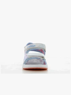 Børn DisneyFrozen Sandaler & Klipklapper-Disney Frozen Blinkende Sandaler, Silver/Blue