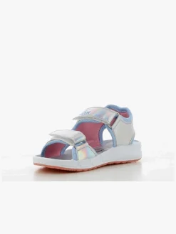 Børn DisneyFrozen Sandaler & Klipklapper-Disney Frozen Blinkende Sandaler, Silver/Blue