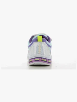 Børn DisneyFrozen Sneakers-Disney Frozen Blinkende Sneakers, White/Light Blue