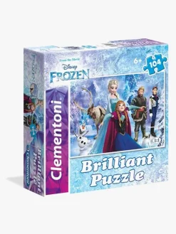 DisneyFrozen Spil & Puslespil-Disney Frozen Brilliant Puslespil, 104 Brikker