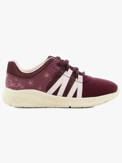Børn DisneyFrozen Sneakers-Disney Frozen Sneakers, Burgundy