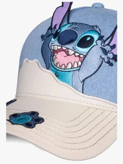Tilbehør|DisneyLiloAndStitch Disney Lilo & Stitch Kasket, Beach Day Stitch Blå/Lilla/Sort/Hvid