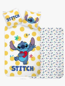 Sengetøj|DisneyLiloAndStitch Disney Lilo & Stitch Sengesæt 140x200, Gul