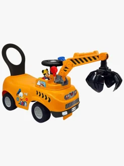 Pedal- & Gåbiler|AlexGarage1 Disney Mickey Mouse Gåbil Kran m. Lyd & Lys