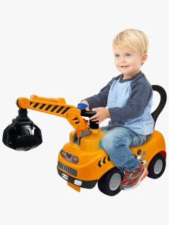 Pedal- & Gåbiler|AlexGarage1 Disney Mickey Mouse Gåbil Kran m. Lyd & Lys