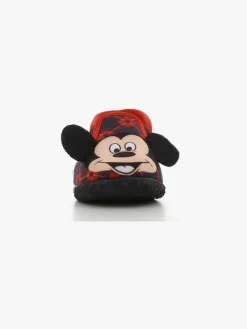 Børn DisneyMussePigg Hjemmesko-Disney Mickey Mouse Hjemmesko, Black/Red
