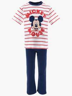 Børn DisneyMussePigg Nattøj|Overdele-Disney Mickey Mouse Pyjamas, Rød