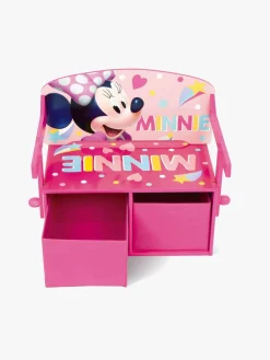 Børn DisneyMimmiPigg Børnemøbler-Disney Minnie Mouse Opbevaringsbænk, Pink