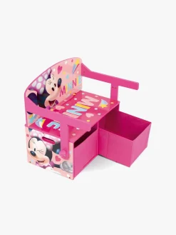 Børn DisneyMimmiPigg Børnemøbler-Disney Minnie Mouse Opbevaringsbænk, Pink