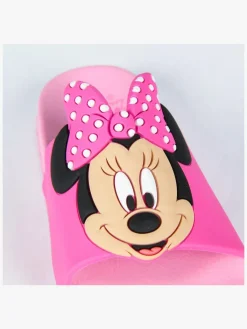 Børn DisneyMimmiPigg Hjemmesko-Disney Minnie Mouse Pool Sliders Hjemmesko, Pink