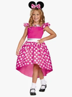 DisneyMimmiPigg Kostumer & Udklædning-Disney Minnie Mouse Prinsessekostume Minnie Classic, Pink